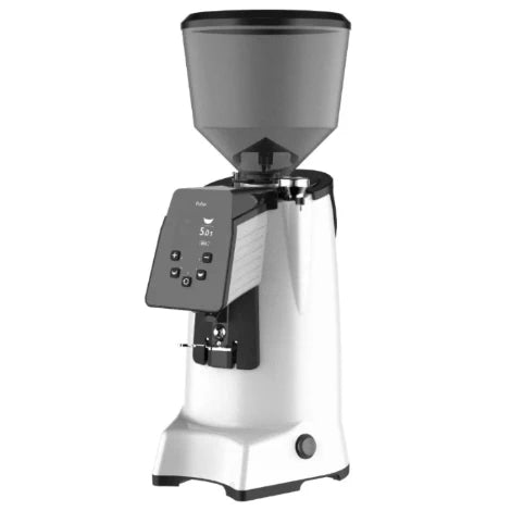 Crem Pulse 75 High Speed Coffee Grinder - White