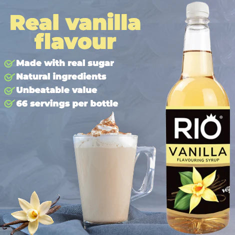 Rio Vanilla Syrup - 1 Litre