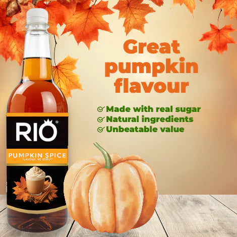 Rio Pumpkin Spice Syrup - 1 Litre