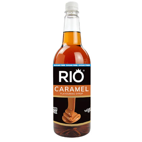 Rio Sugar Free Caramel Coffee Syrup - 1 Litre